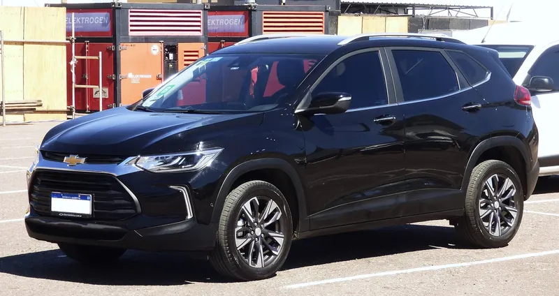 Chevrolet Tracker visto de lado