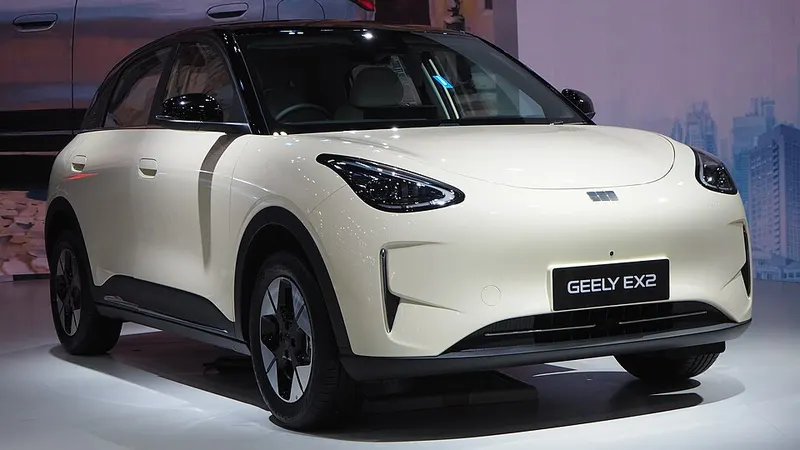 Foto do Geely EX2