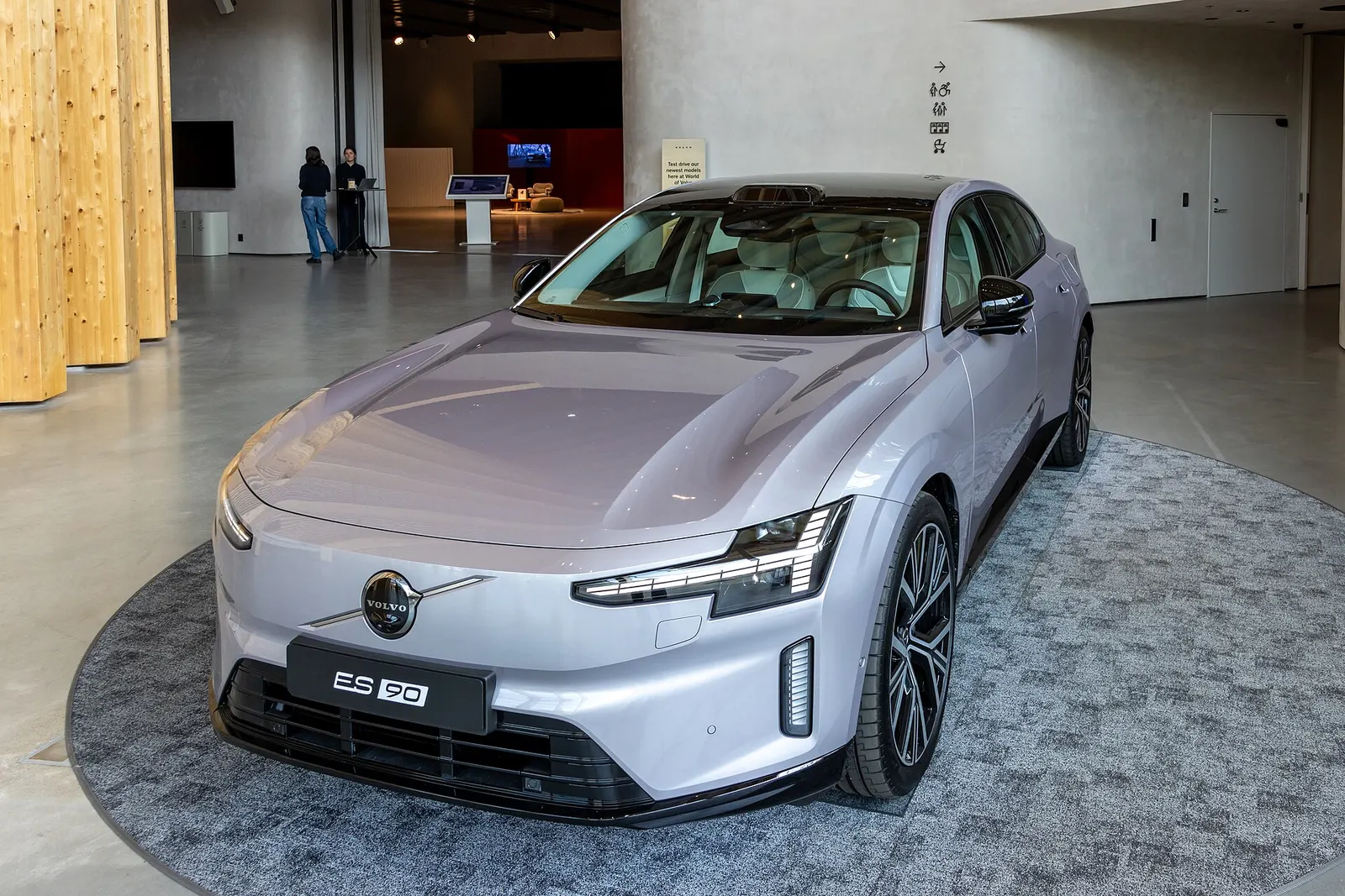 Foto do Volvo ES90